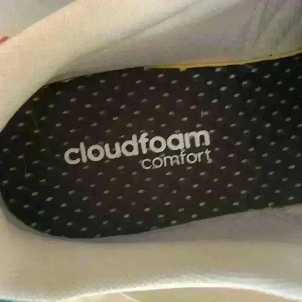 Adidas Grand Court 2.0 Men’s Size 7.5… White, green and orange accents. - Picture 5 of 8